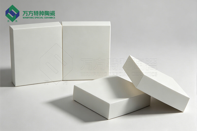 95 含量氧化铝正方形耐磨陶瓷片